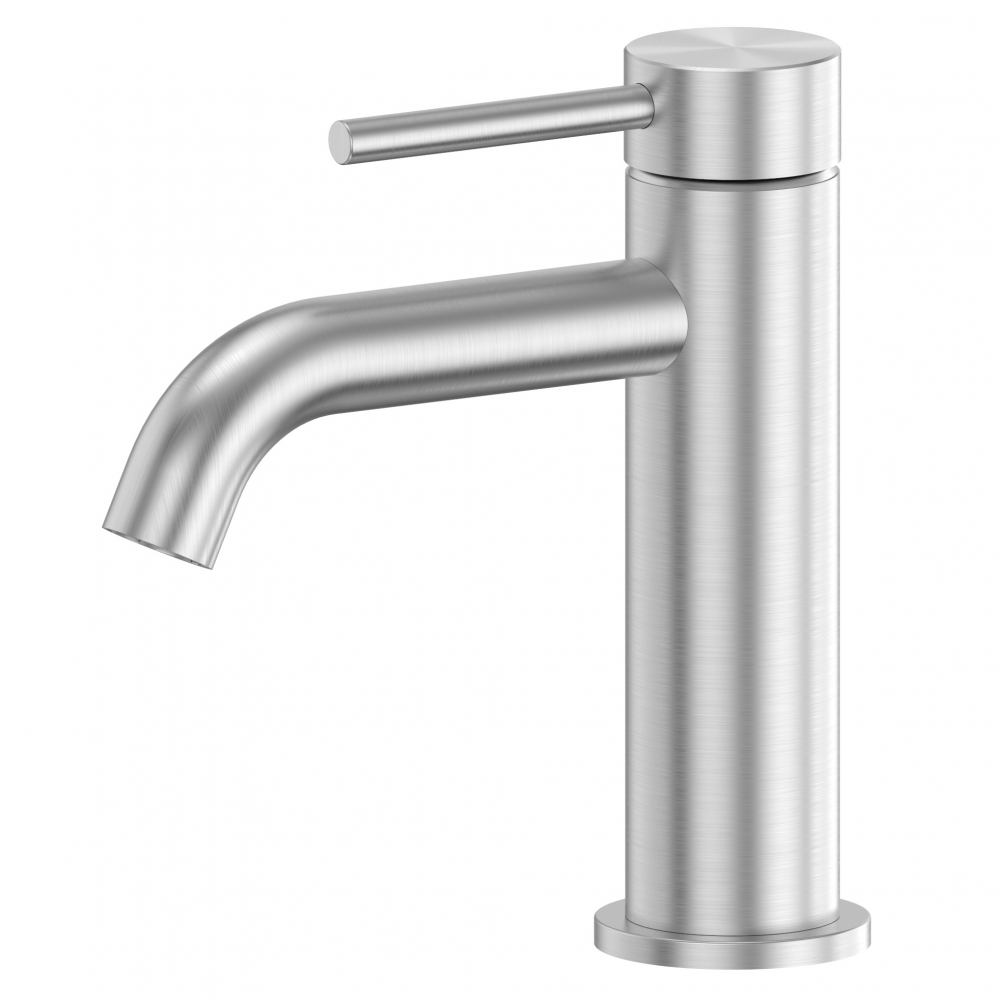 Смеситель ABBER Wasser Kreis 316 AF8110BST для раковины, сталь брашированная