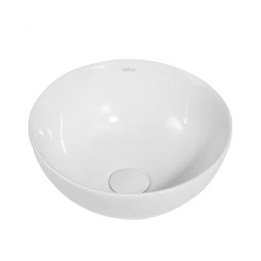 Раковина накладная ABBER Bequem AC2106 белая	