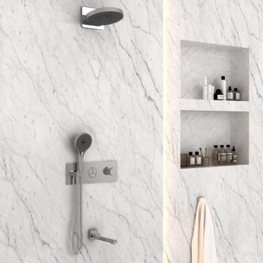 Душевой комплект VSFW-432TI1CH встраиваемый, хром	