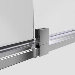Душевая дверь Intra VDP-1I8090CL, 800/900, хром, стекло прозрачное