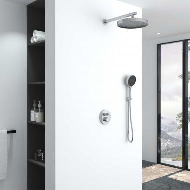 Душевой комплект Inspire VSFW-3I22MT2CH встраиваемый, термостатический, двухрежимный, хром	