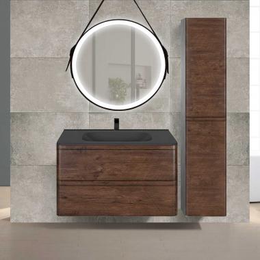 База под раковину Vico 800 подвесная, 2 выкатных ящика soft close, R.Wood	