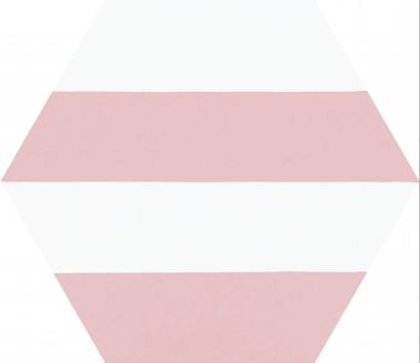 Керамогранит Codicer Hex. Porto Capri Pink 25x22 (1,04)
