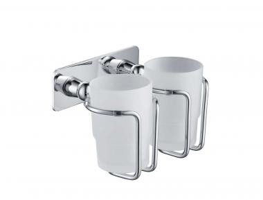 Стакан двойной для зубных щеток Timo Nelson 150032/00 chrome	