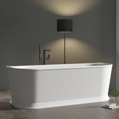 Акриловая ванна ABBER AB9276 белая	