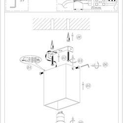 Точечный светильник Denkirs DK2027-YE DK2