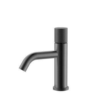 Смеситель STICK для умыв. низ. Gun Metal SPIRALE	