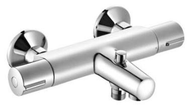 Термостатический смеситель для ванны Jacob Delafon July E45714-CP	