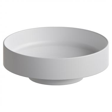 Раковина накладная Corian 400*130 Matt White	