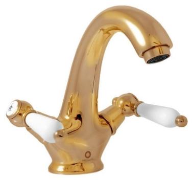 Двухрычажный смеситель для раковины Rav Slezak Morava Retro MK528.5Z	