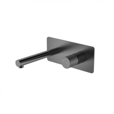 Смеситель STICK из стены Gun Metal SPIRALE	