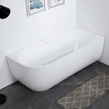 Акриловая ванна ABBER AB9315 R белая	