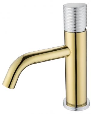 Смеситель STICK для умыв. низ. GOLD TOUCH CHROME_Комплект	