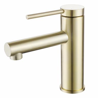 Смеситель ABBER Emotion AF8810G для раковины, золото матовое	