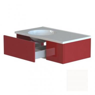 Мебель для ванной тумба Астра-Форм Лофт Нижний Шкаф 90 с дверцей, с 1-м ящиком высокий глянец	