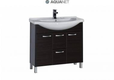 Мебель для ванной тумба Aquanet Донна 90 венге 169180	