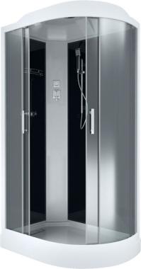  Душевая кабина Bas Кариба черная эко без гидромассажа	