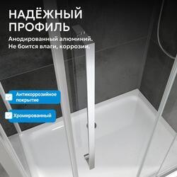 Душевая дверь ABBER Schwarzer Diamant AG33170H