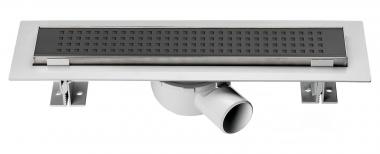 Душевой лоток SAY OPTIMA 601.80.B.M.S.PITI, 80 см, матовый черный	