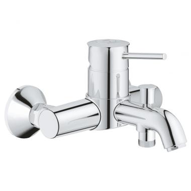 Однорычажный смеситель для ванны Grohe BauClassic 32865000	
