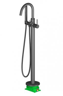 Смеситель Timo Saona 2310/03Y-CR напольный	