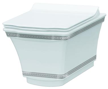  Унитаз Boheme Hermitage с узором 951-CR	