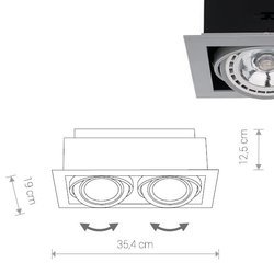 Точечный светильник Nowodvorski 9572 Downlight