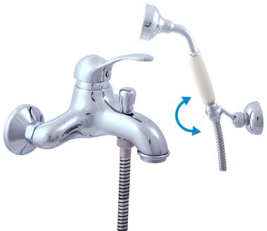 Однорычажный смеситель для ванны Rav Slezak Labe L054.5/2	