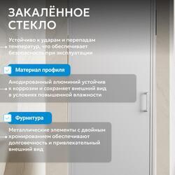 Душевая дверь ABBER Sonnenstrand AG04100M