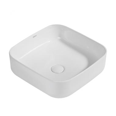 Раковина накладная ABBER Rechteck AC2211 белая	