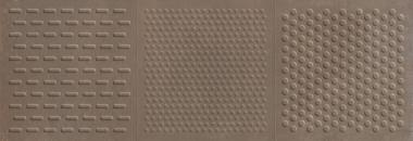 Плитка Argenta Гравити Лансер Оксид/темно-коричневая рельефная 20x60 (1,2)