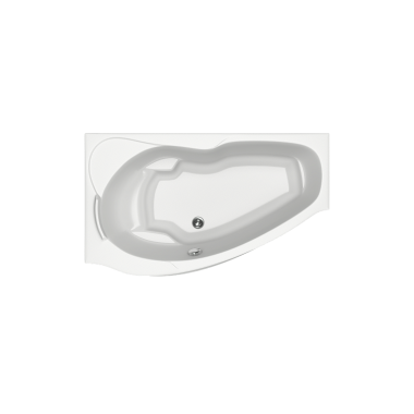 Отдельно стоящая ванна Bas Мартиника 160х85 правая	