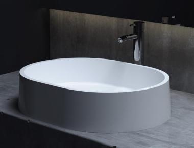  Раковина Salini Gloria S-Stone, матовый, RAL снаружи 560x440	