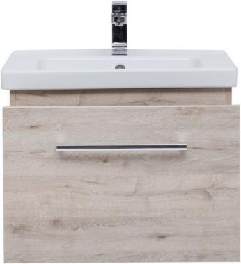 Мебель для ванной тумба Dreja Big inn 65 см, подвесная, 1 ящик + выдвижной внутренний ящик, дуб кантри	