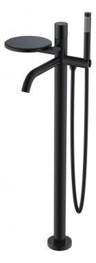 Смеситель STICK напольный BLACK TOUCH BLACK	
