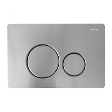 Кнопка смыва ABBER AC0121MCH матовый хром	