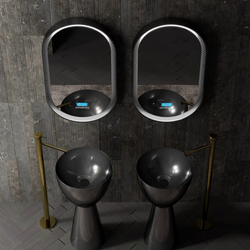 Раковина отдельностоящая карбоновая ABBER Karbon AK2003 черная