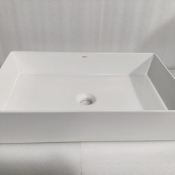 Раковина накладная ABBER Rechteck AC2220MW белая матовая