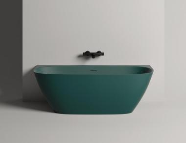 Отдельно стоящая ванна Salini Sofia Wall S-Sense, глянцевый, RAL полностью 170x80	