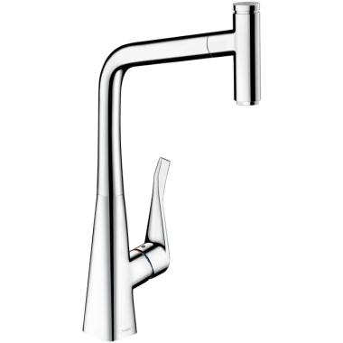 Однорычажный смеситель для кухни Hansgrohe Metris Select 14884000	
