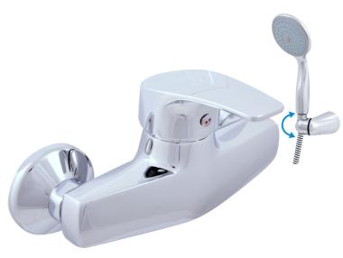 Однорычажный смеситель для душа Rav Slezak Kongo K080.5/2	