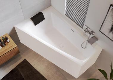 Отдельно стоящая ванна Riho Still smart - plug &amp; play l fall (заполнение через перелив) 170x110	