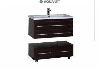 Мебель для ванной тумба Aquanet Нота 90 005 венге 171493	