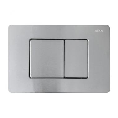 Кнопка смыва ABBER AC0120MCH матовый хром	