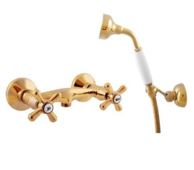 Двухрычажный смеситель для душа Rav Slezak Morava Retro MK180.5/2Z	