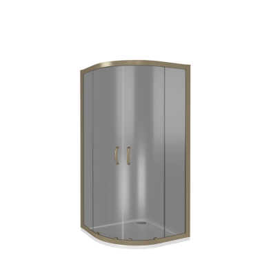  Душевое ограждение Bas Jazze R-90-B-BR	